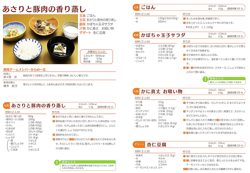 あさりと豚肉の香り蒸し